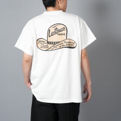 【ラスト1点】PRINTED TEE SHIRTS "WESTERN HAT" / プリントTシャツ ウエスタンハット / Tシャツ (ホワイト)