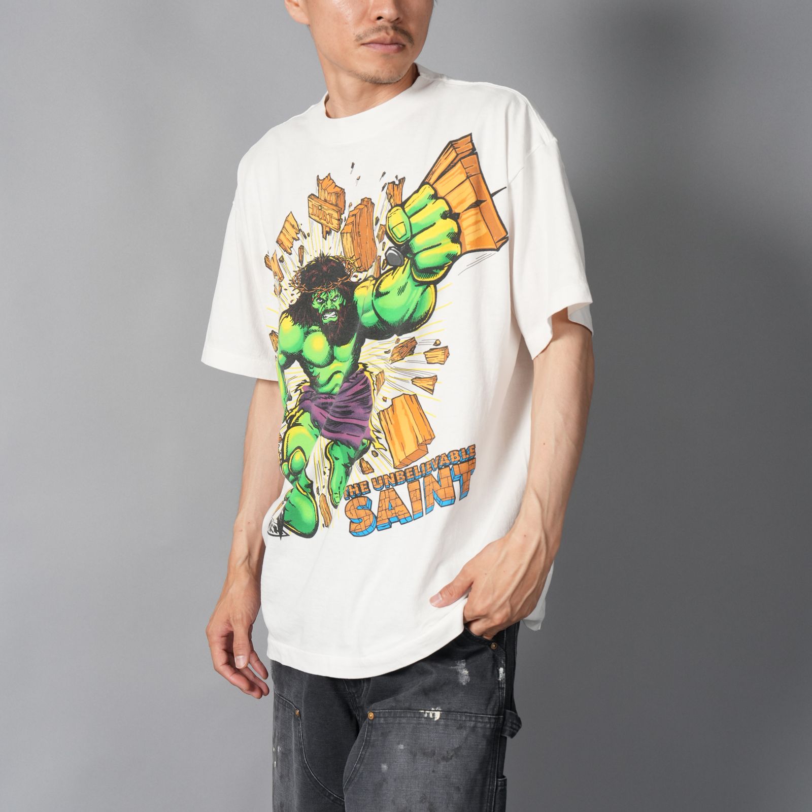 【残りわずか】SM-HR1-0000-024 / SS TEE / GRENMAN / WHITE / Tシャツ (ホワイト)