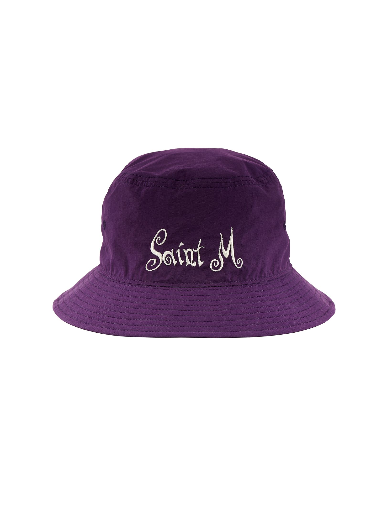 SAINT MICHAEL セントマイケル 23SS BUCKET HAT バケットハット 帽子 パープル SM-S23-0000-075595センチブリム幅