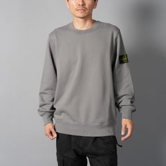 【定番アイテム】 6100060 / ORGANIC COTTON FLEECE / トレーナー / クルーネックスウェット 【ガーメントダイ】  (セメント)
