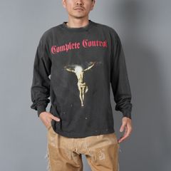 【ラスト1点】【コラボ】SM-HR8-0000-C26 / KK_LS TEE / COMPLETE / ロンT・カットソー (ブラック)
