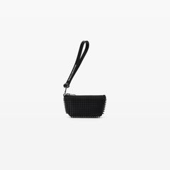 【ラスト1点】HEIRESS COIN PURSE KEY CHAIN / ラバーライズド スパイク コインパース   (ブラック)