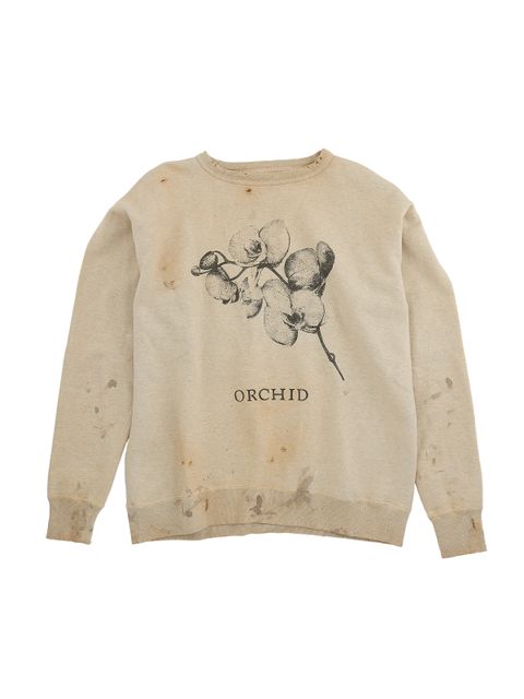 ラスト1点 / SM-S21-0000-015 / CRW SWEAT SH_orchid_GREY /  クルー スウェット オーキッド (グレー)