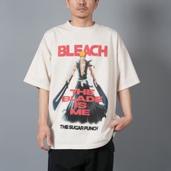 【ラスト1点】[BLEACH / ブリーチ]  TBLM24AM001 / S/S T-Shirt (ICHIGO) / Tシャツ (ホワイト)