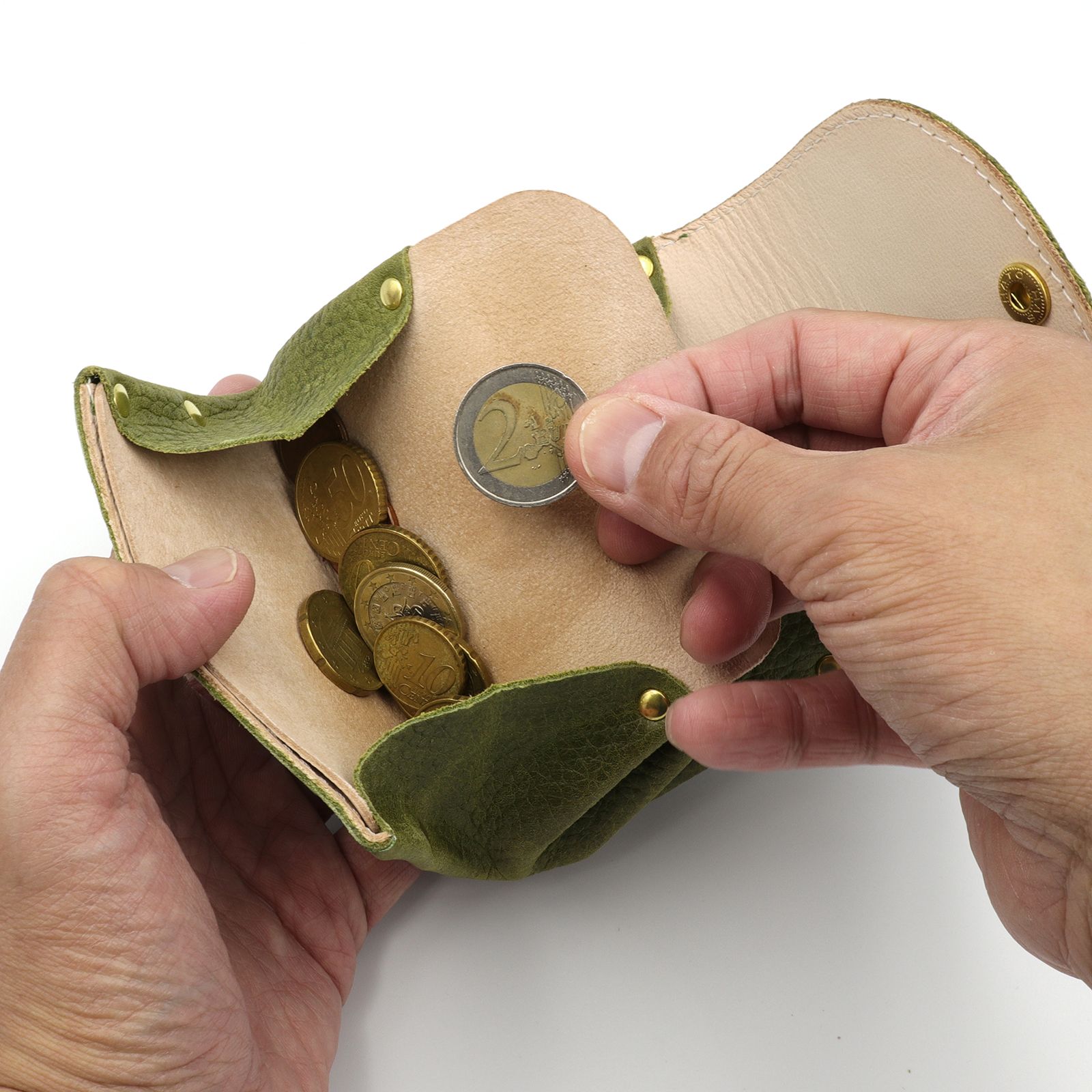 「アコーディオンウォレットmini」財布 ウーノ・グリーン