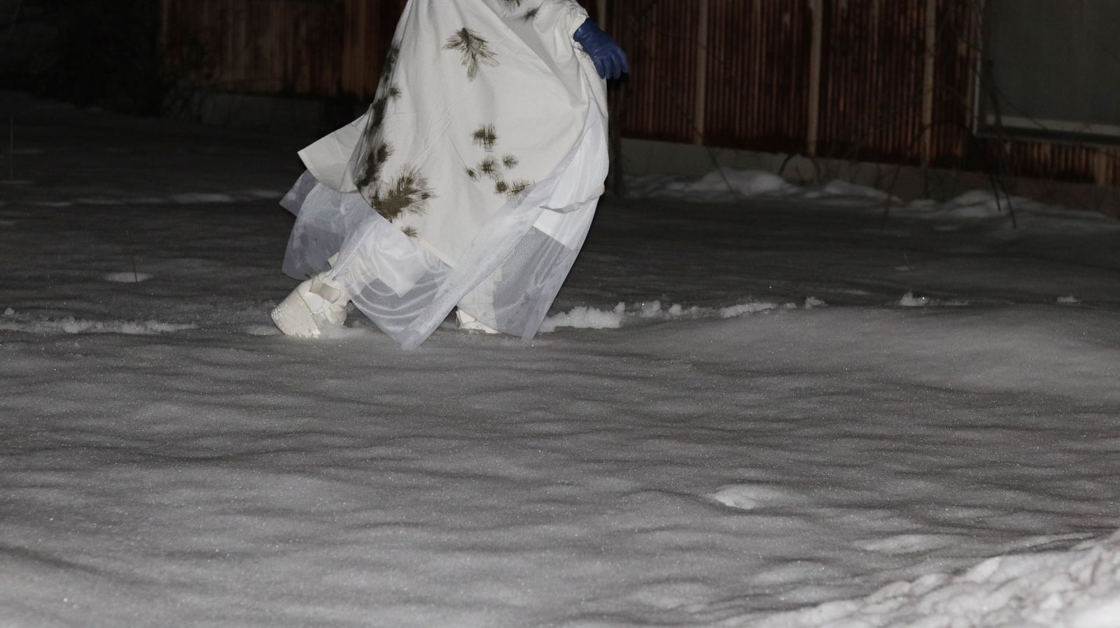 corne 10th anniversary item 「スノーカモ ポンチョ リメイク」 ドイツ 1960～70s