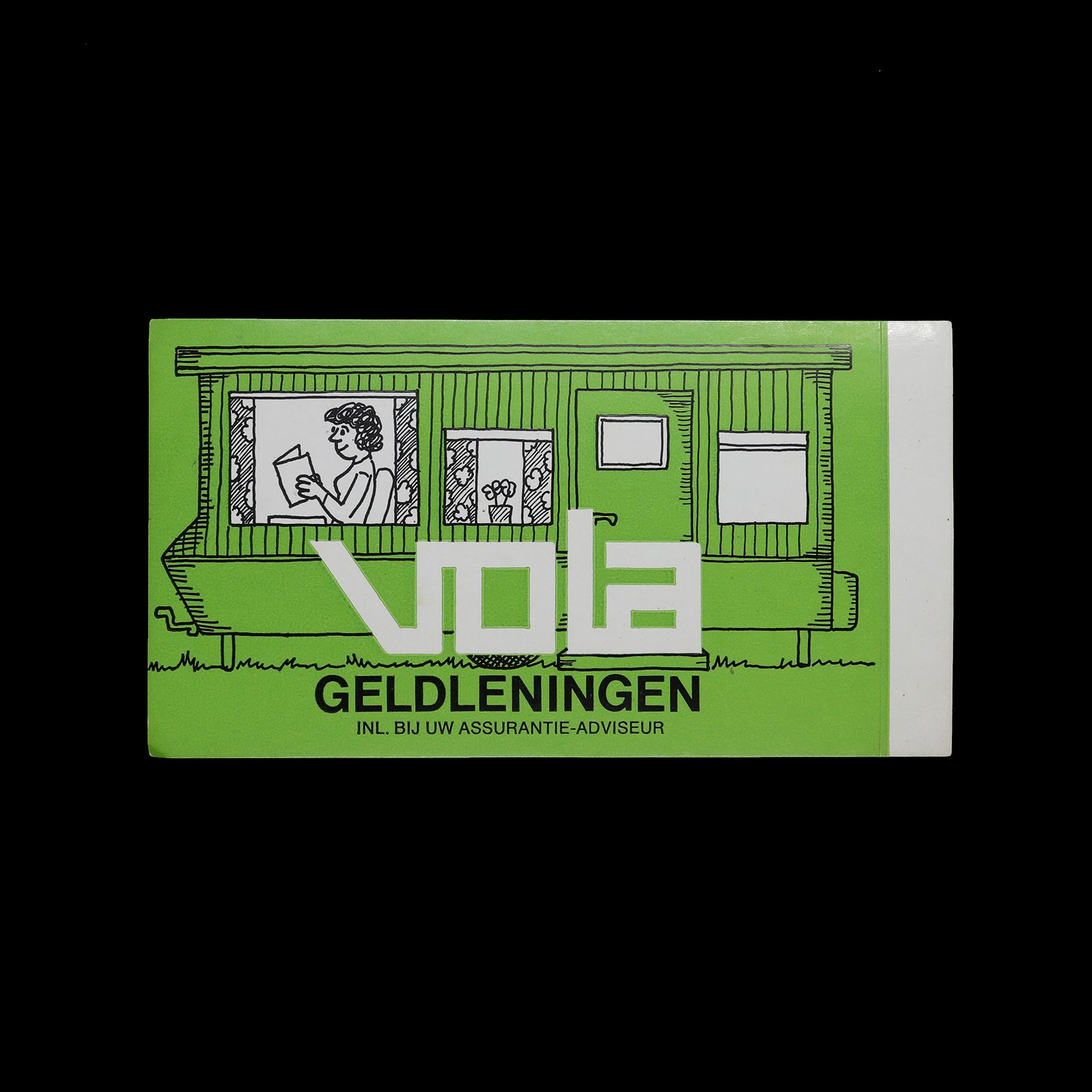 「VOLA GELDLENINGEN」ヴィンテージステッカー ヨーロッパ