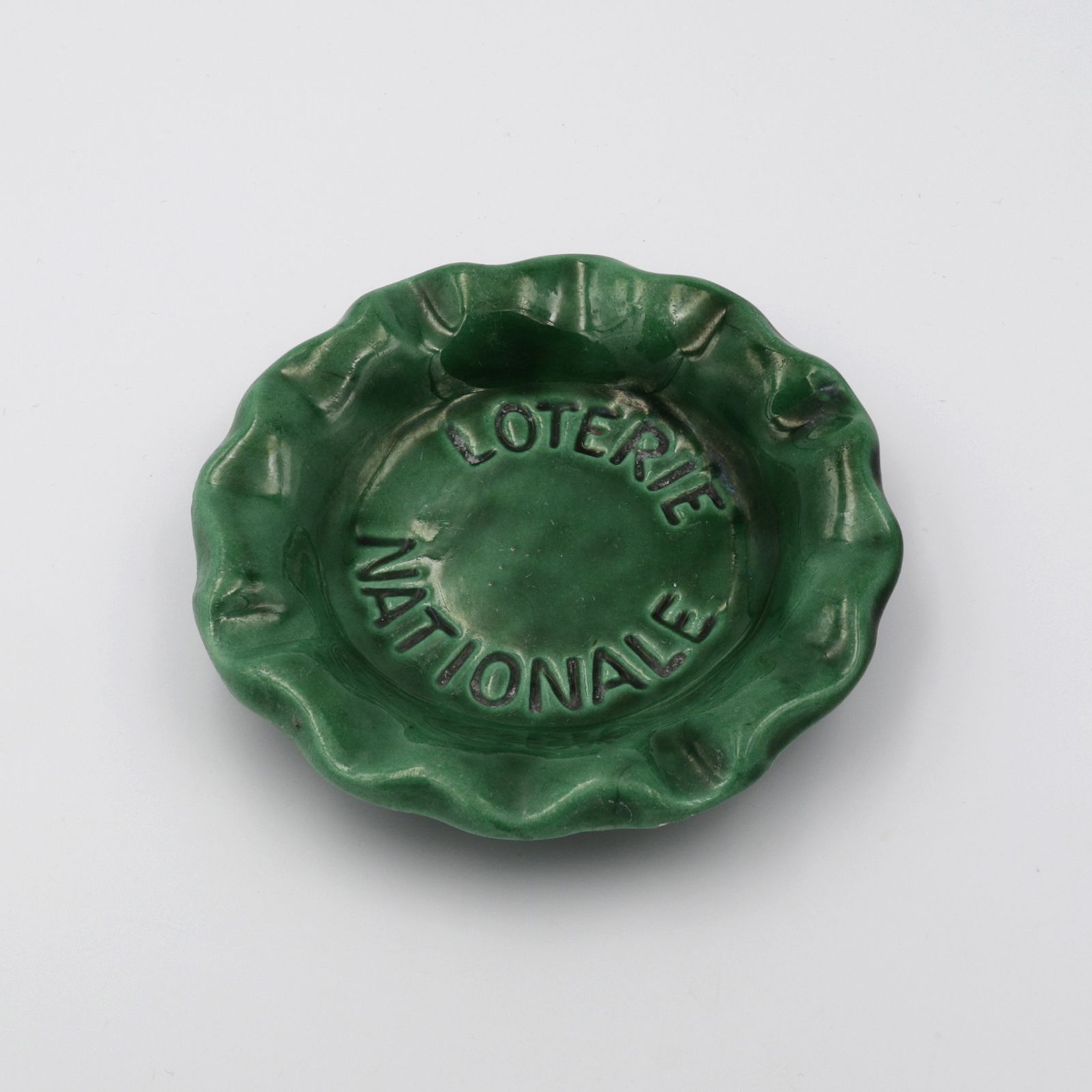 LOTERIE NATIONALE 灰皿 宝くじ 1950sフランス