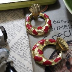 「サーペントフープ」ピアス フランス