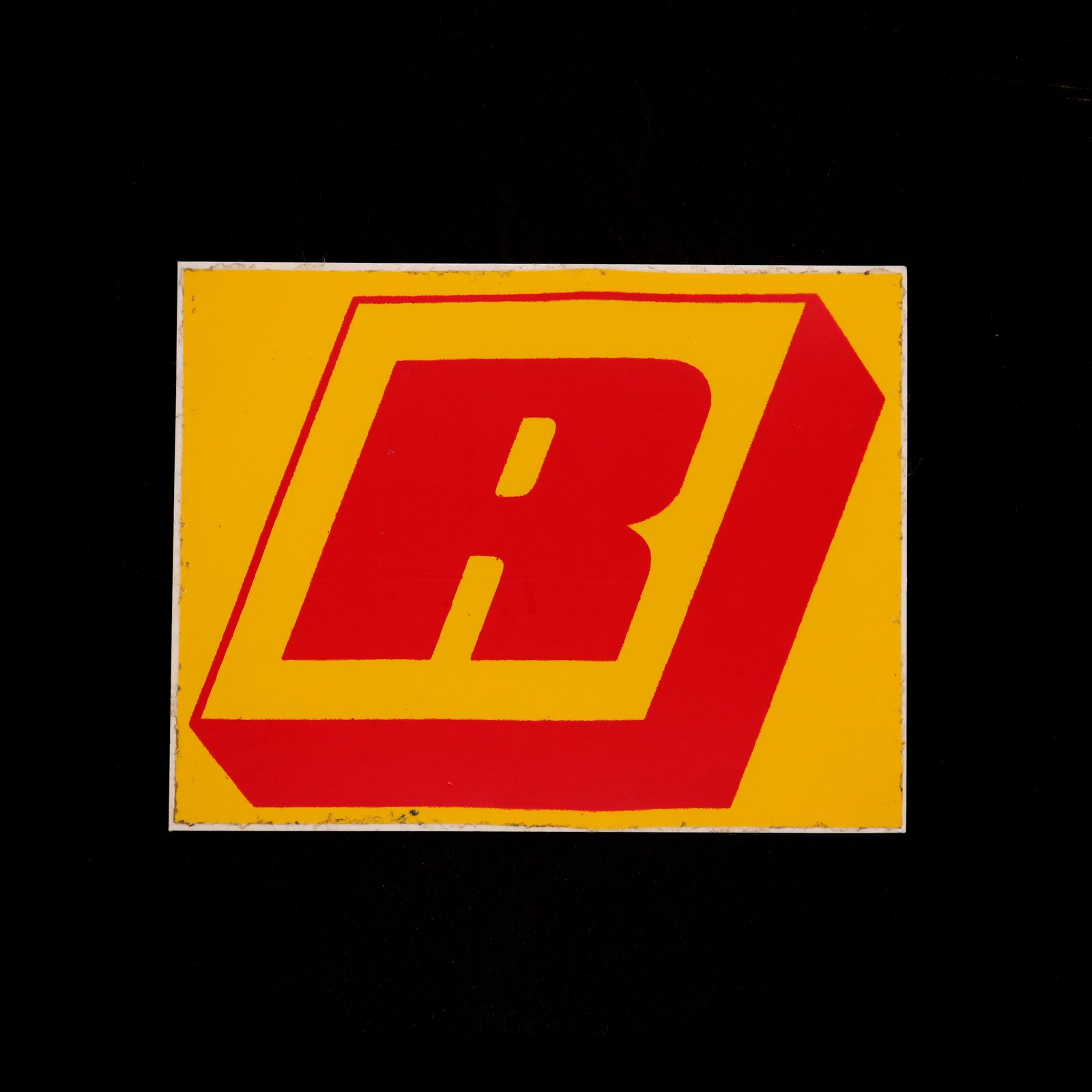 R ヴィンテージステッカー フランス