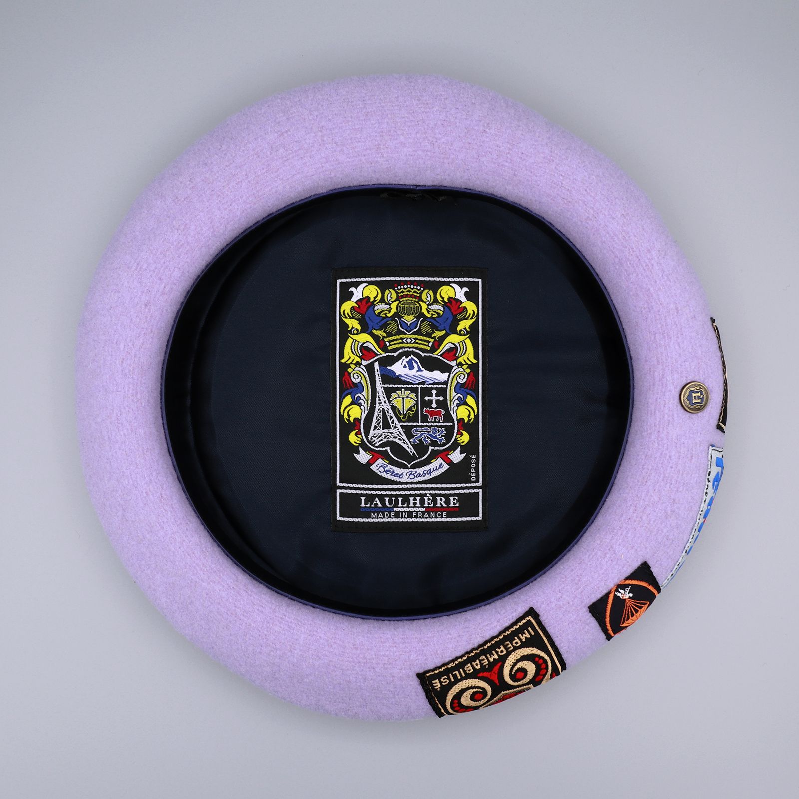 「ERIDAN Lavende」ウールバスクベレー