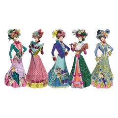 「5 BOOKMARKS "Belle Epoque"」ブックマーク MON PETIT ART フランス