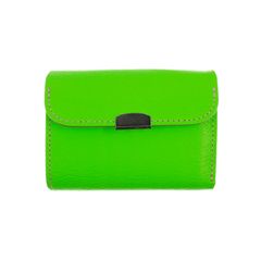 「Neon Compact Wallet」ミニウォレット グリーン
