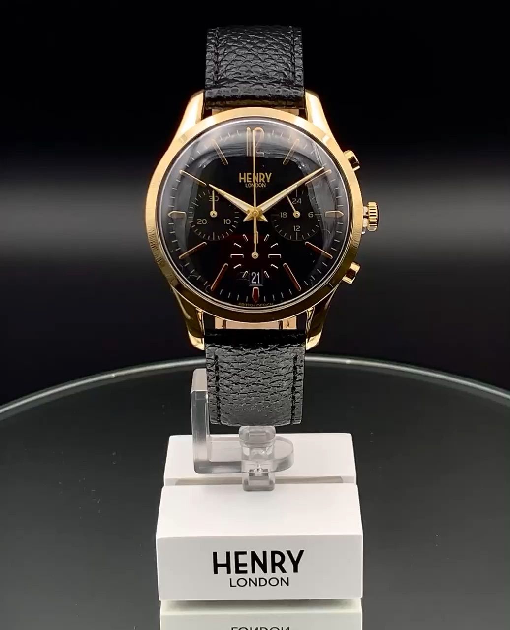 HENRY LONDON - 「WESTMINSTER」 CHRONOGRAPH WATCH 39mm | corne/コルネ