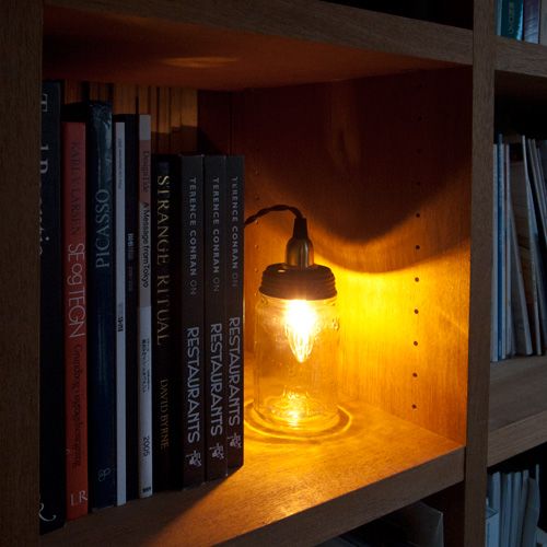 In The Bottle Lamp “Coffee”
