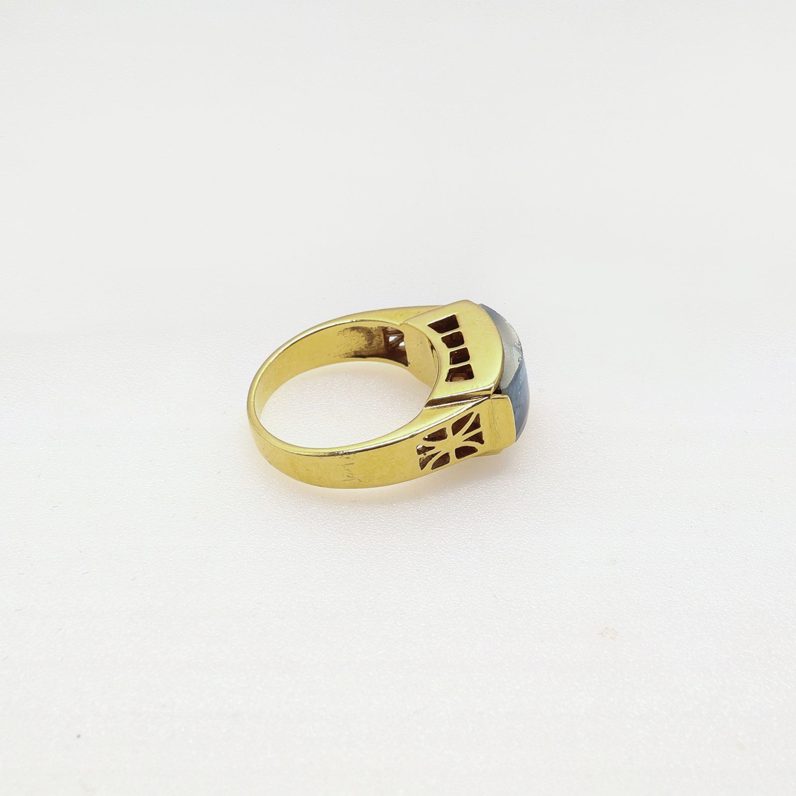 「モザイクオパール」リング ヨーロッパ