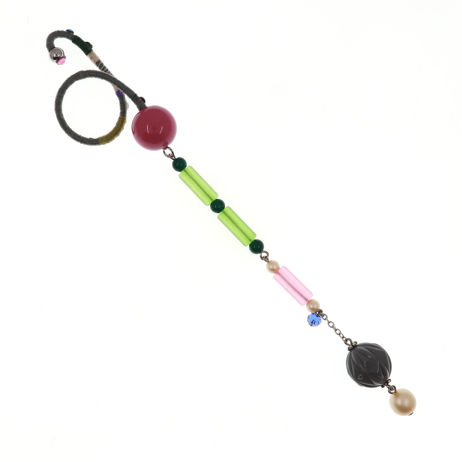 「STICKくるりロングビーズ」イヤーカフ
