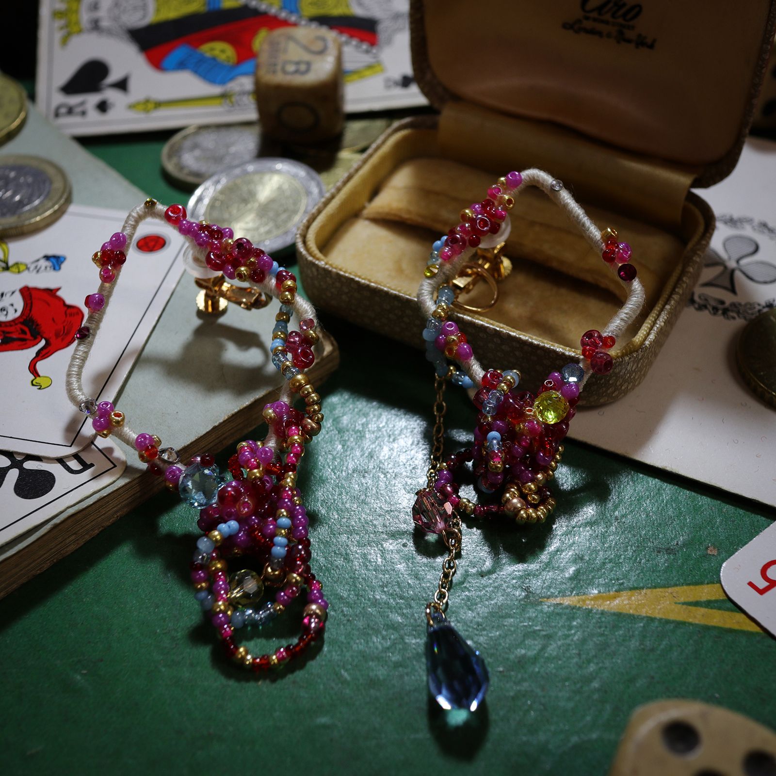 「tresor CADEAUX」イヤリング【CASINO de sachikosim】