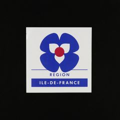 「REGION ILE DE FRANCE」ヴィンテージステッカー ヨーロッパ