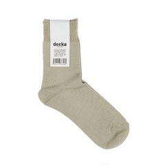 Mercerized Socks GIZA グレージュ 靴下