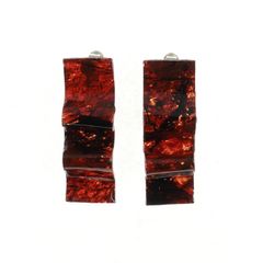 「Tortoiseshell Uneri」イヤリング