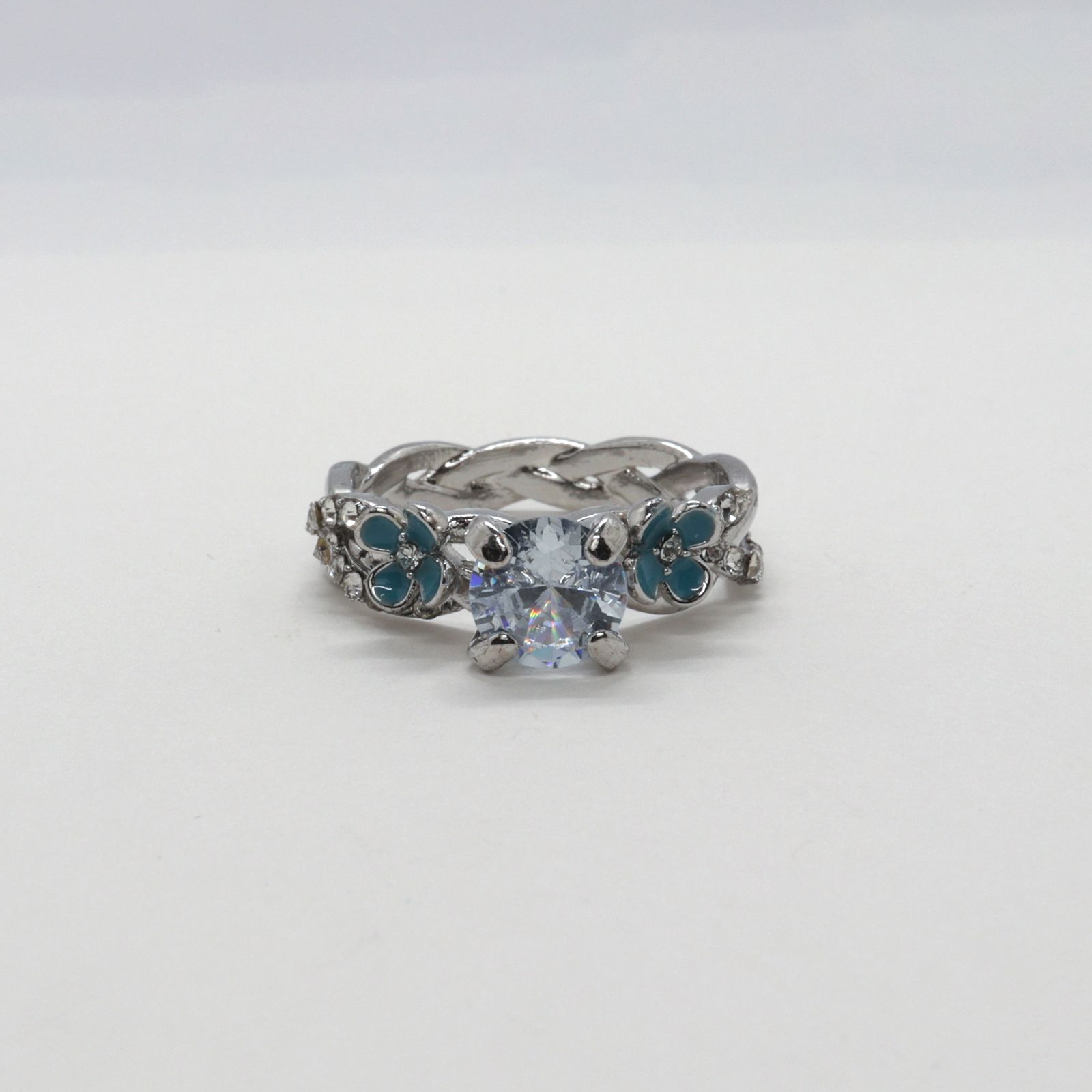 「フラワーブレイド」デッドストックリング イギリス