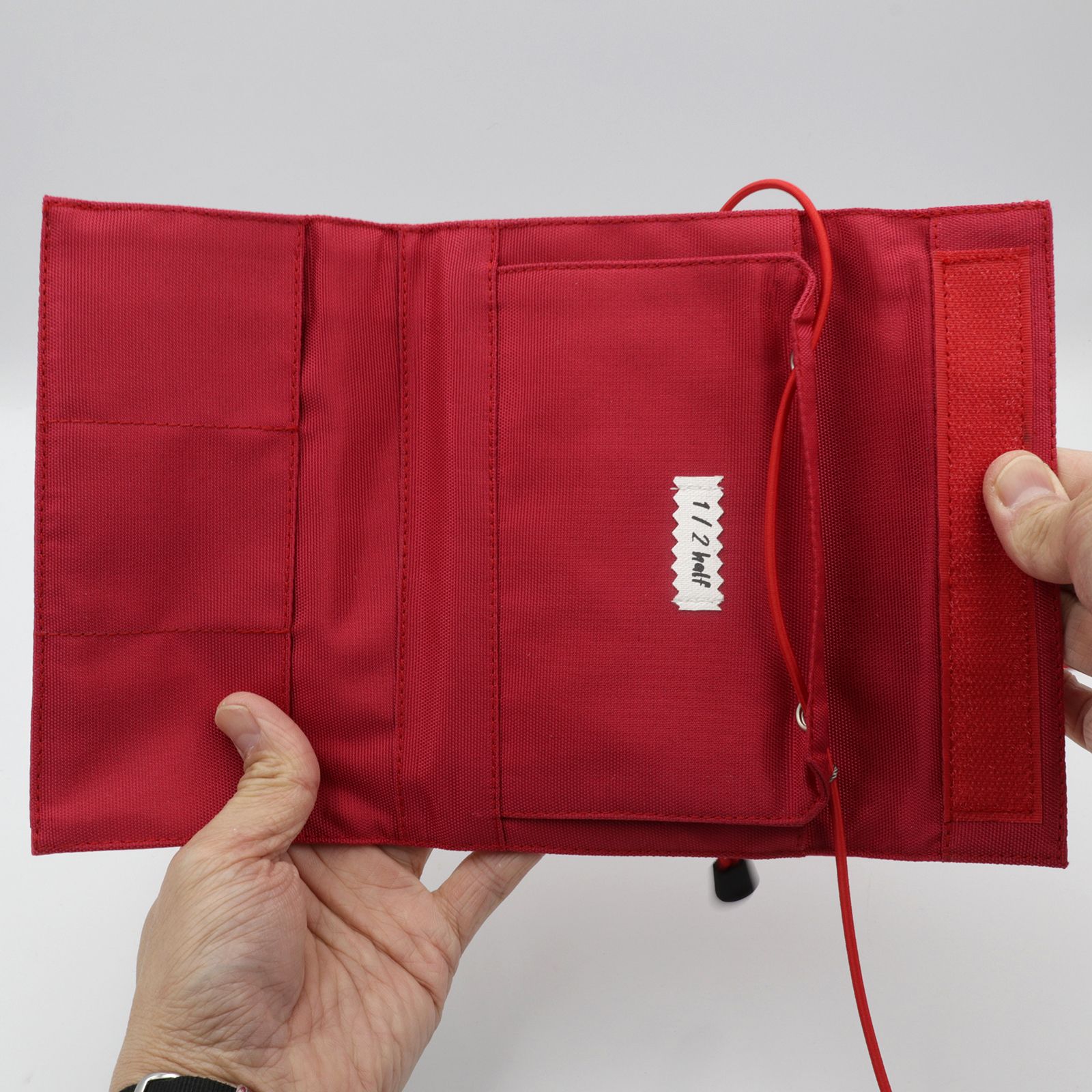 「FLY Long Wallet」ショルダーウォレットXL レッド
