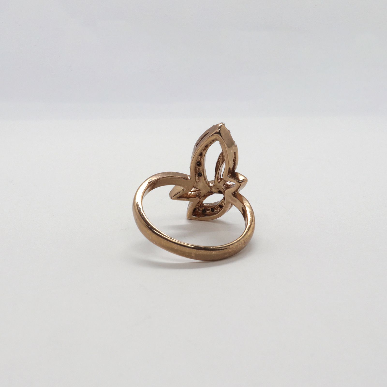 「リーフリボン」デッドストックリング イギリス