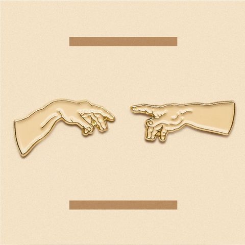 「The Creation of Adam Michelangelo」ピンズ アダムの創造/ミケランジェロ