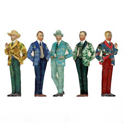 「5 BOOKMARKS "Vincent Van Gogh"」ブックマーク MON PETIT ART フランス