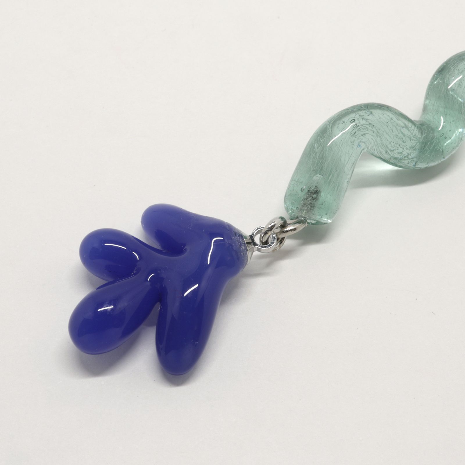 「Matisse Pierce Long」ピアス（片耳） レッド×ブルー