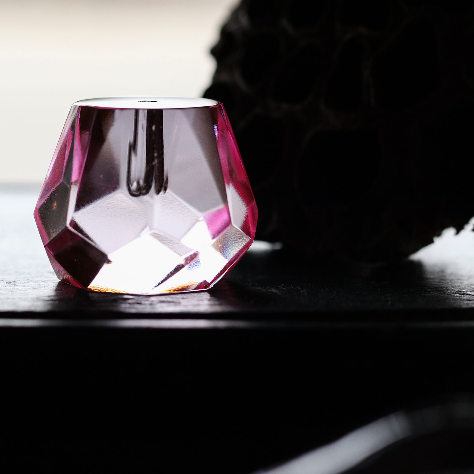 「CRYSTAL INCENSE HOLDER」Pink