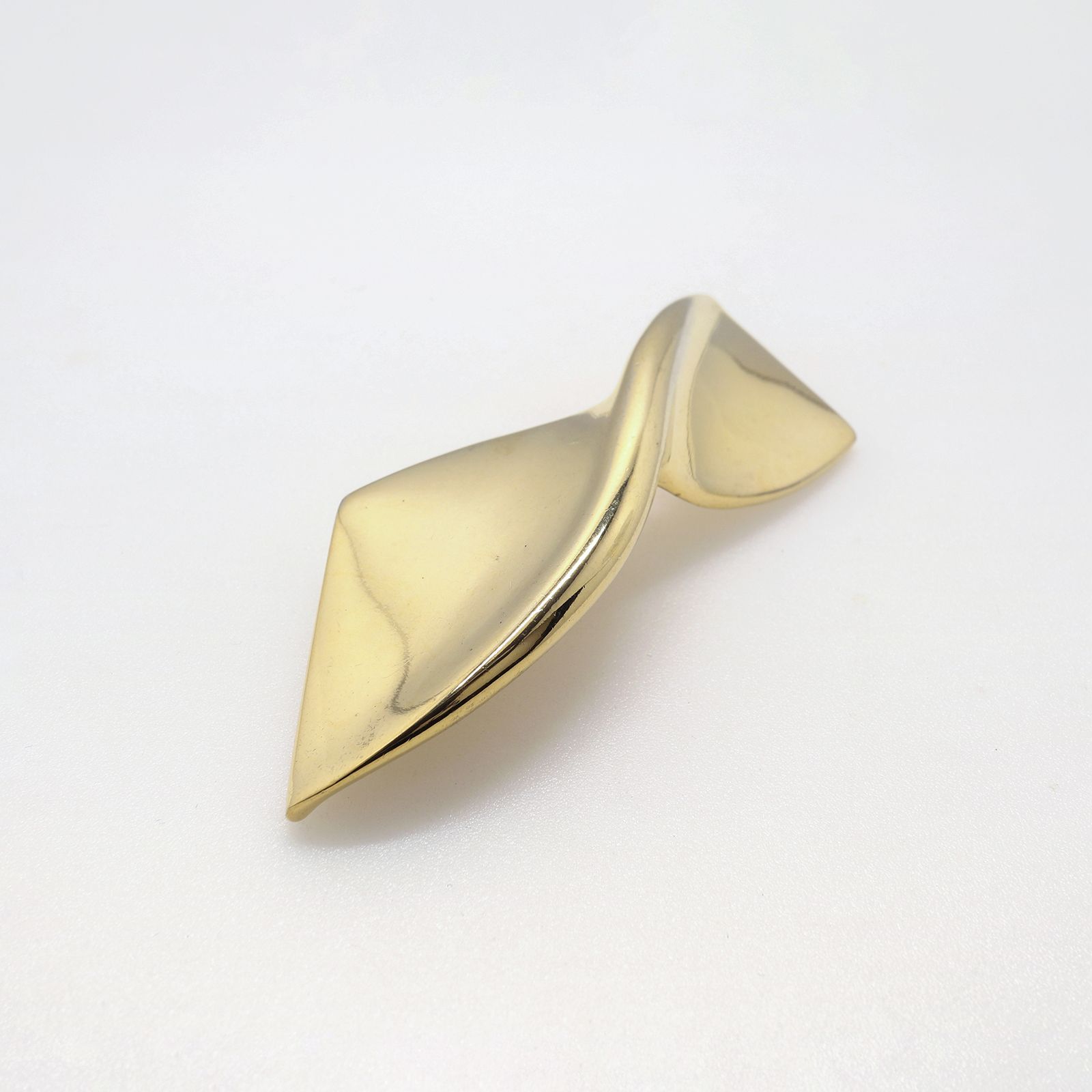 「ゴールドスワーブ」ブローチ フランス GIVENCHY