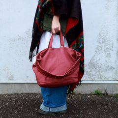 「Lua」2WAYトート/テラコッタ