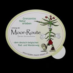 「Moor-Route」ヴィンテージステッカー ヨーロッパ