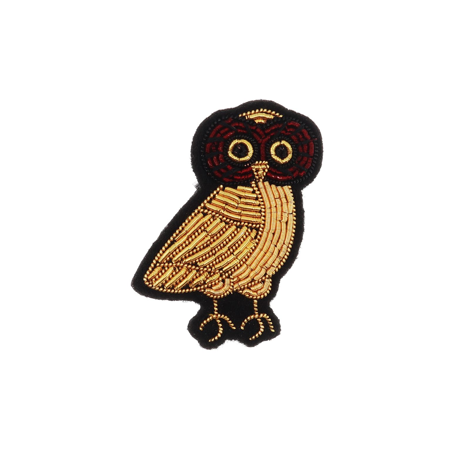 「Owl」ブローチ
