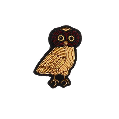 「Owl」ブローチ