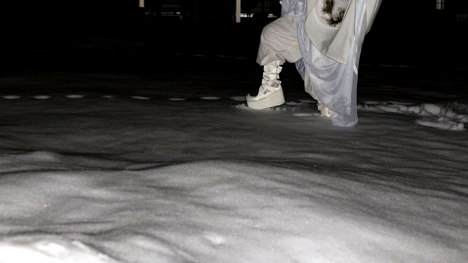 corne 10th anniversary item 「スノーカモ ポンチョ リメイク」 ドイツ 1960～70s