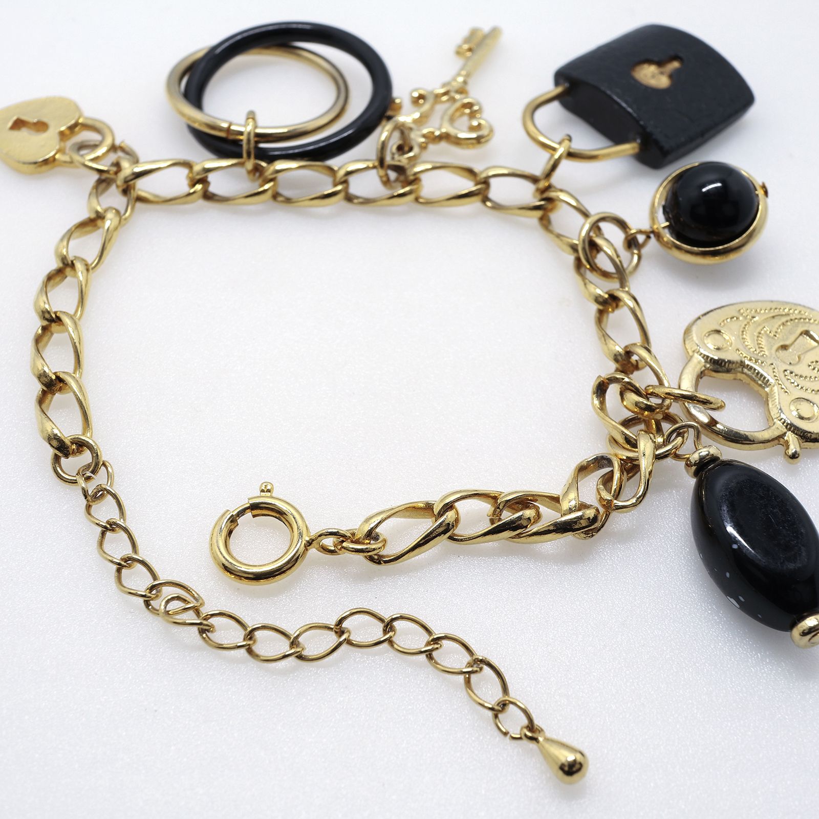 「パドロックキーチャーム」ブレスレット ヨーロッパ