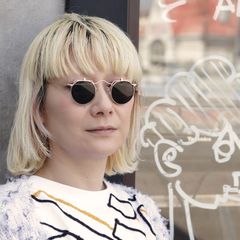 「Nina」サングラス ゴールド