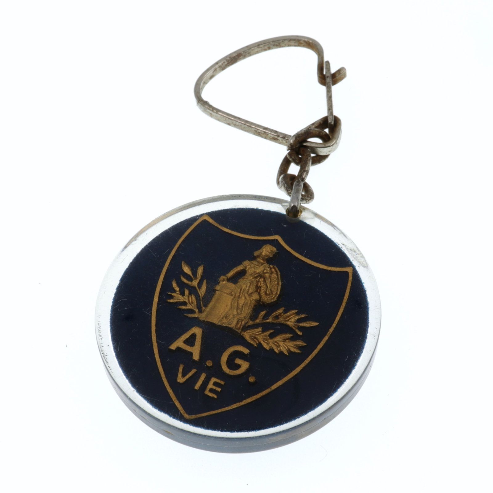 A.G.VIE ASSURANCES GENERALES VIE 保険会社 ブルボンキーホルダー