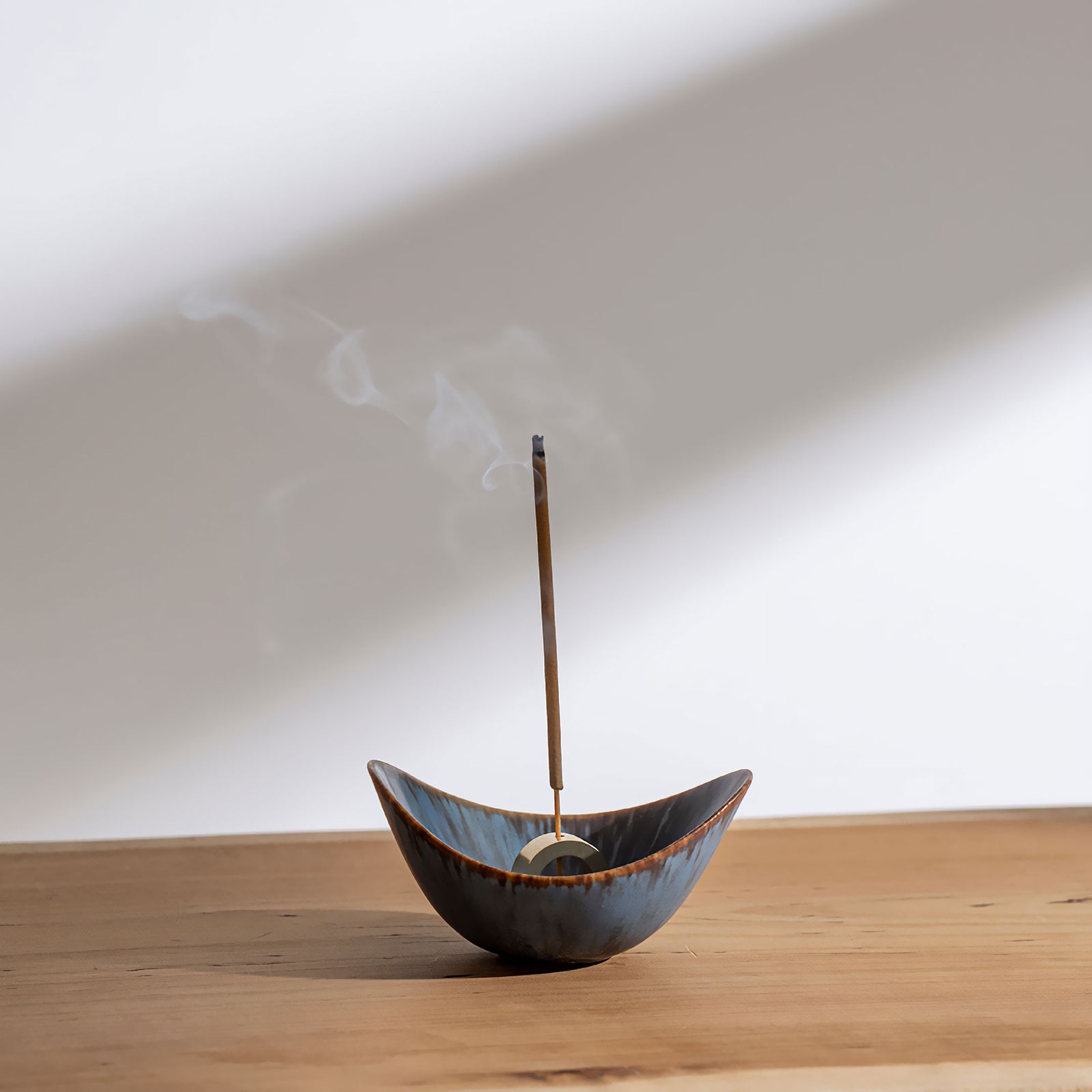 「Smoke Ring」インセンススタンド ニッケル