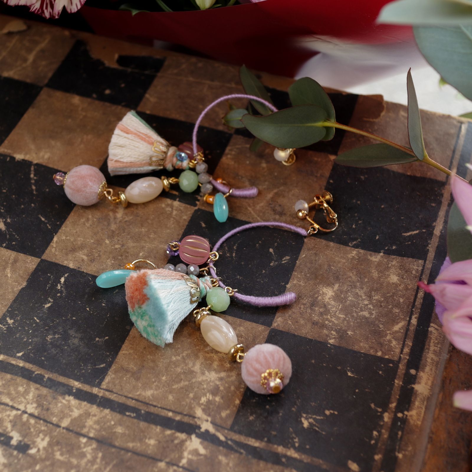 「Le conte de Pamellah フープL」イヤリング