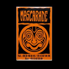 「MASCARADE」ヴィンテージステッカー ヨーロッパ