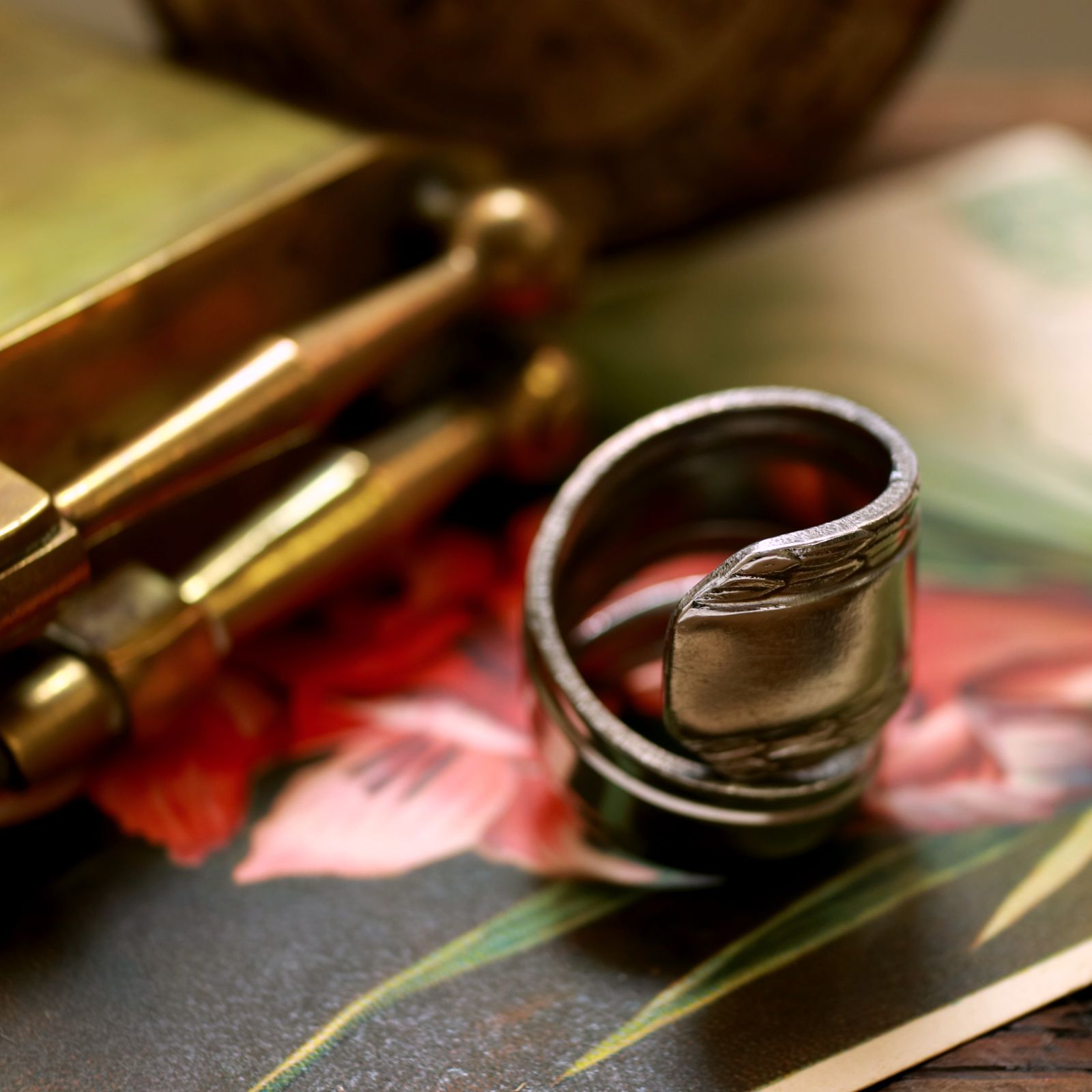 「60s-80s MAJESCOスプーンリング」リング ヨーロッパ