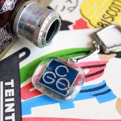 CGE Compagnie generale d'electricite  電気通信機器 ブルボンキーホルダー