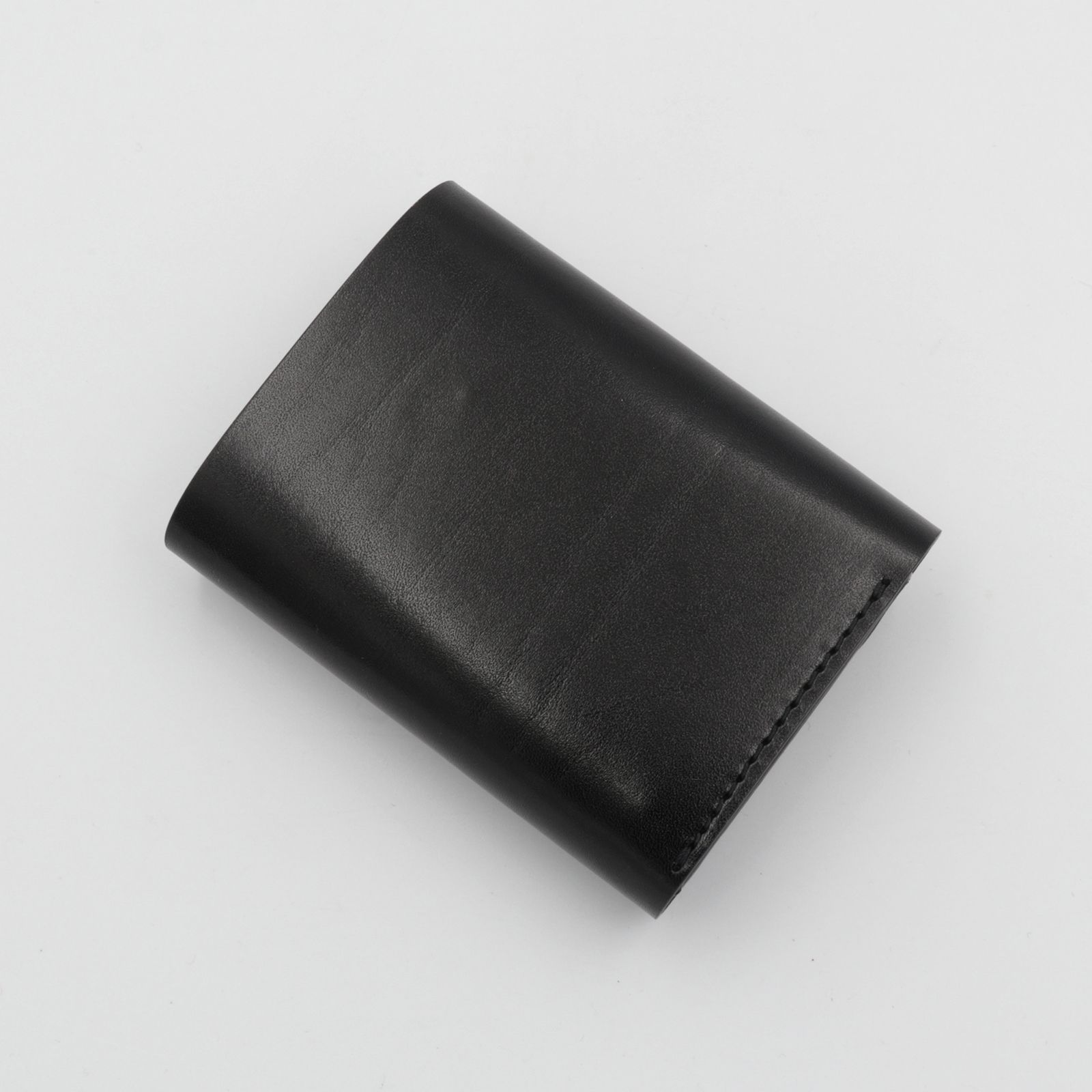 「三つ折りミニ財布PALUMO Rugato」black