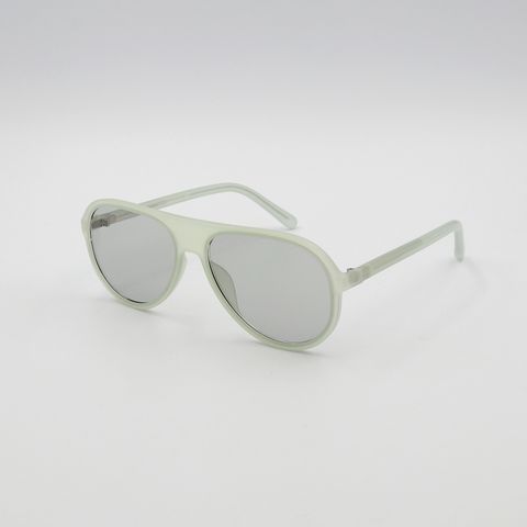 「Robyn」POLYFONIA STUDIO Session "Carole Baijings  Ciqi" Sunglasses Ice Green x Light Gray Lens
