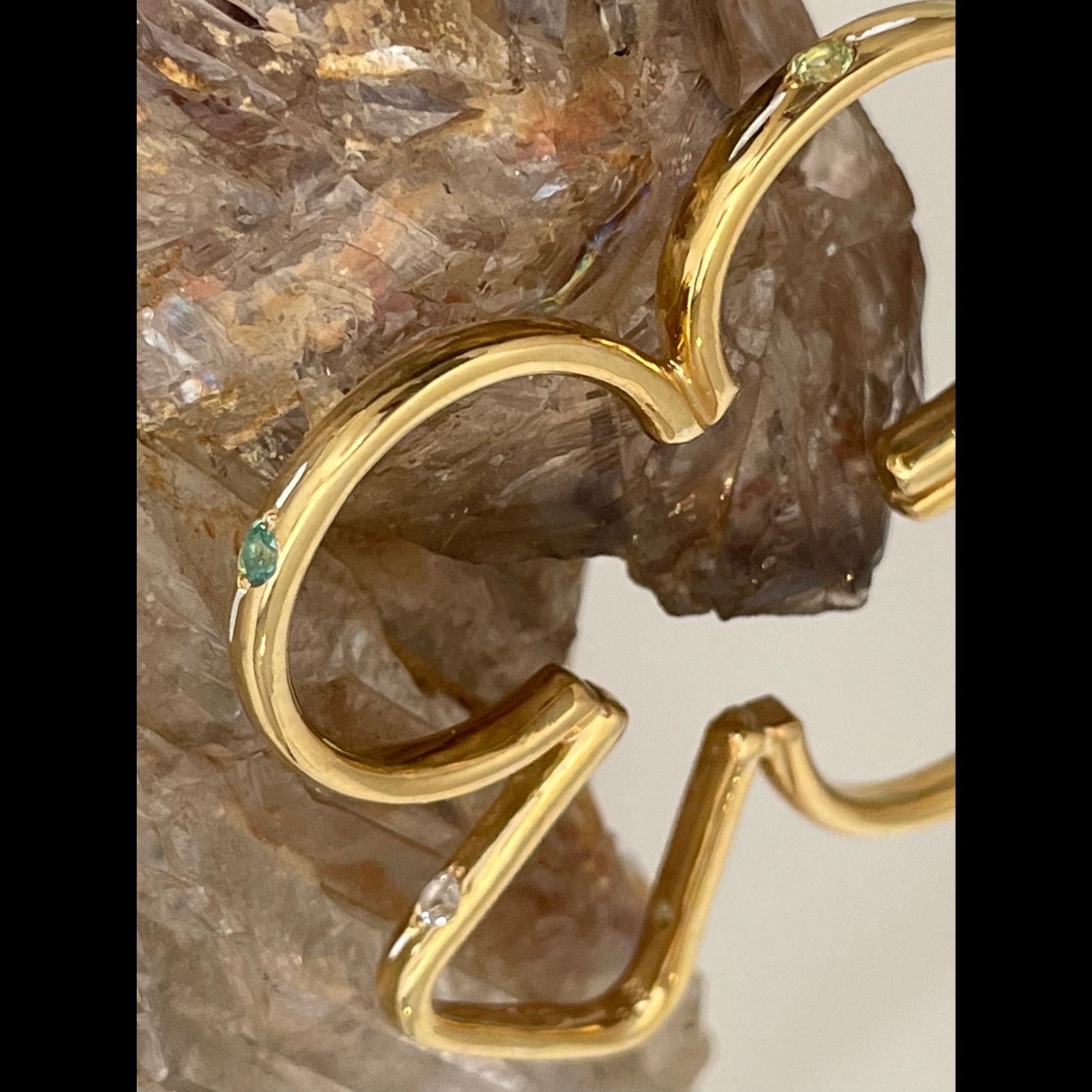 「TRUMP CROVER JEWEL CUFF」イヤーカフ シルバー