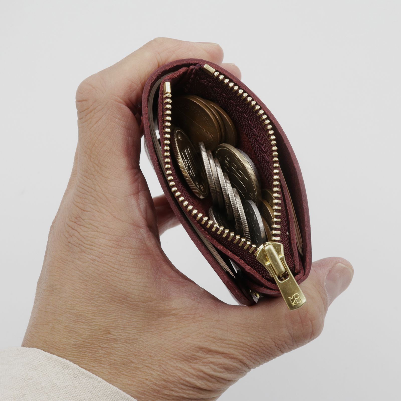 「小さく薄い財布SAKU ver.3 Pueblo」mavy